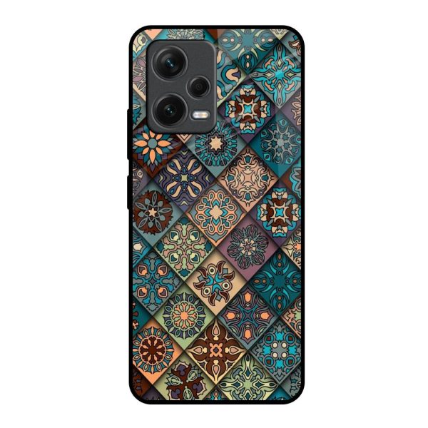 Retro Art Glass Case for Redmi Note 12 5G Online Hot Sale