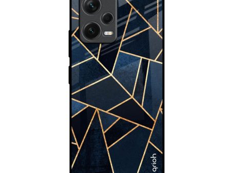 Abstract Tiles Glass Case for Redmi Note 12 5G For Sale