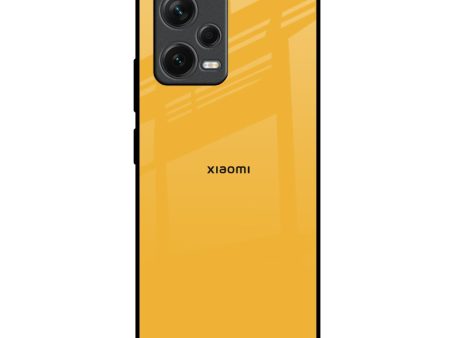 Fluorescent Yellow Glass case for Redmi Note 12 5G For Discount