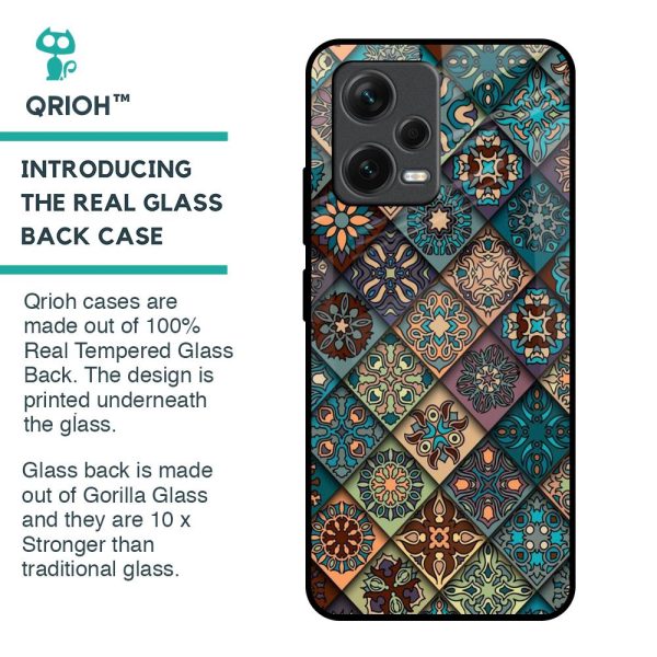 Retro Art Glass Case for Redmi Note 12 5G Online Hot Sale