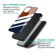 Bold Stripes Glass Case for Redmi Note 12 5G For Discount