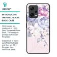 Elegant Floral Glass Case for Redmi Note 12 5G For Cheap