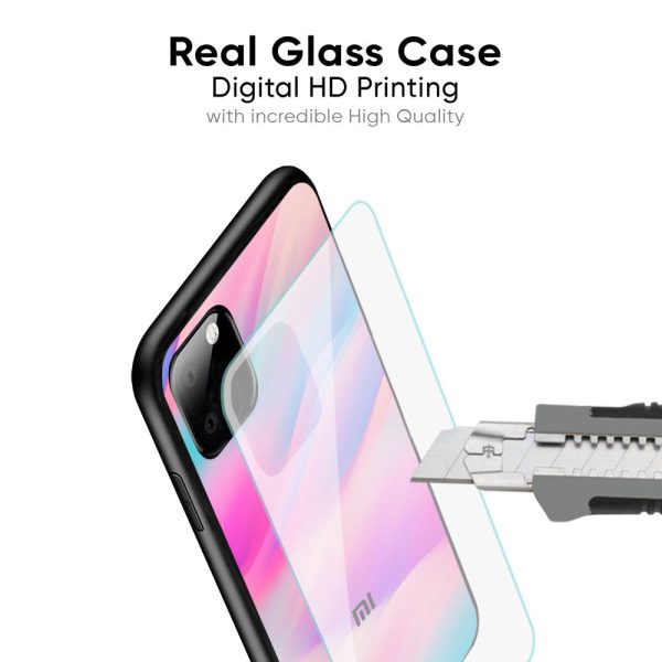 Colorful Waves Glass case for Redmi Note 12 5G For Sale