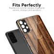 Timber Printed Glass Case for Redmi Note 12 5G Online Sale