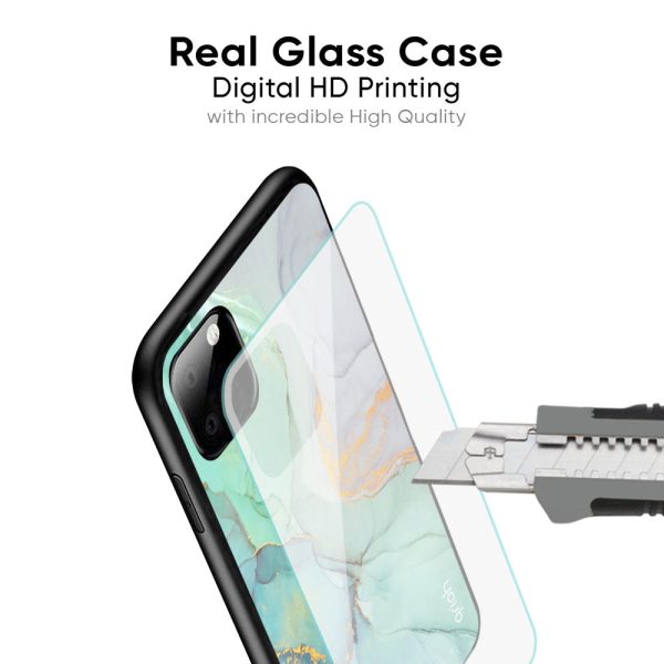 Green Marble Glass Case for Redmi Note 12 5G Online