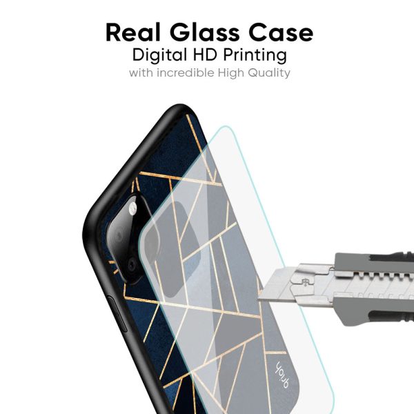 Abstract Tiles Glass Case for Redmi Note 12 5G For Sale