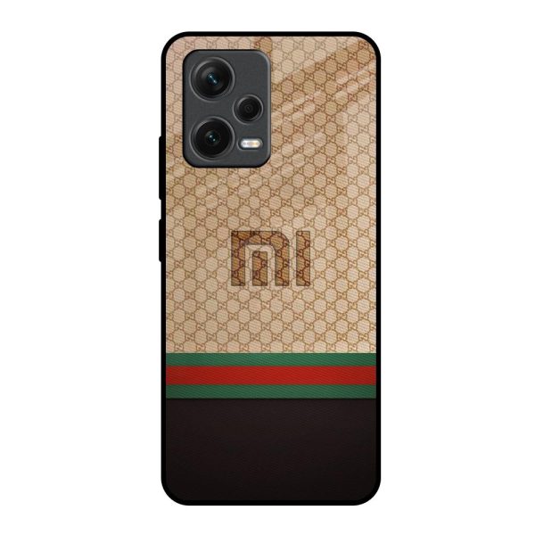 High End Fashion Glass case for Redmi Note 12 5G For Discount