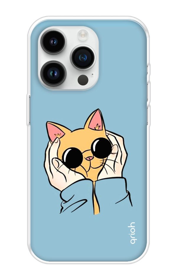 Attitude Cat Soft Cover for iPhone 14 Pro Sale