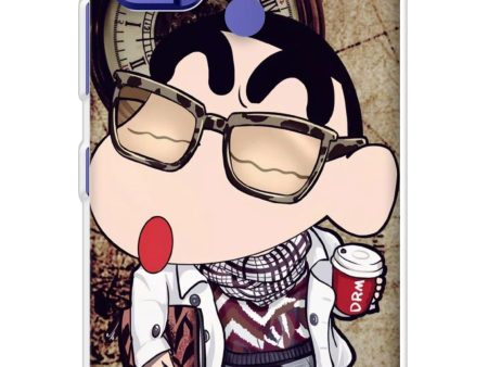 Nerdy Shinchan Soft Cover for Nokia C22 Online