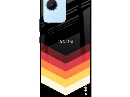 Abstract Arrow Pattern Glass Case For Realme C30 Supply