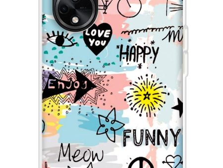 Happy Doodle Soft Cover for Oppo F23 5G Online