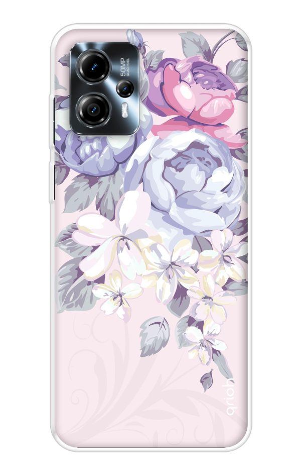 Floral Bunch Soft Cover for Motorola Moto G13 Online Sale