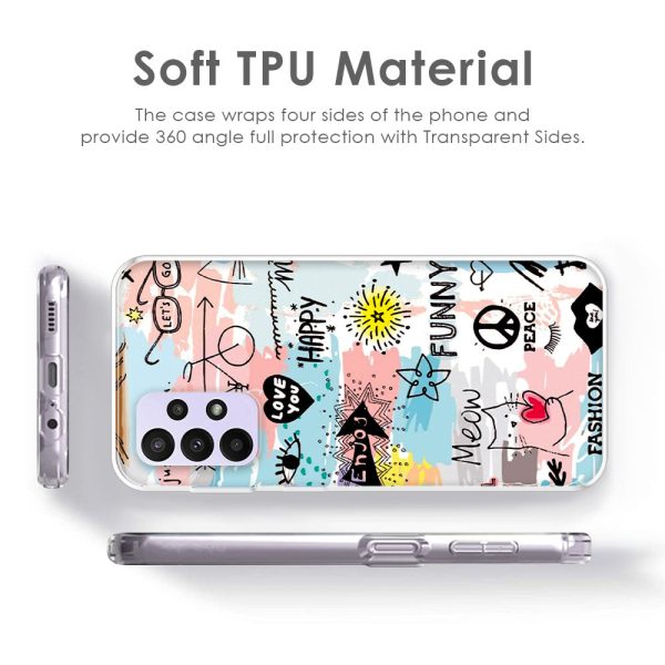 Happy Doodle Soft Cover for Oppo F23 5G Online