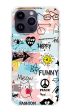 Happy Doodle Soft Cover for iPhone 14 Pro Max Discount