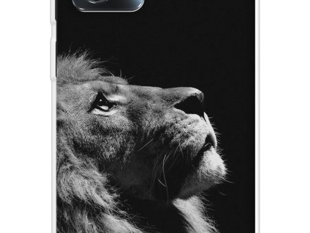 Lion Looking to Sky Soft Cover for Motorola Moto G13 Cheap