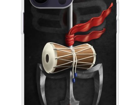 Mahadev Trident Soft Cover For iPhone 14 Pro Max Hot on Sale