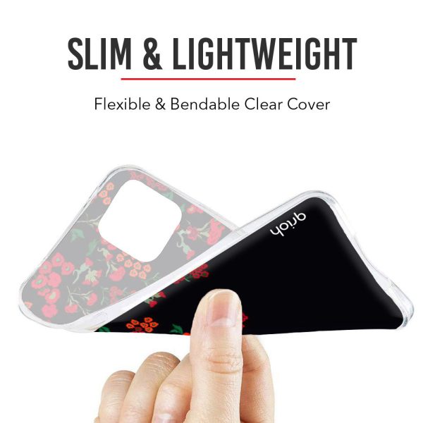 Floral Deco Soft Cover For iPhone 14 Pro Max For Sale