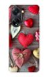 Valentine Hearts Soft Cover for Oppo F23 5G For Cheap