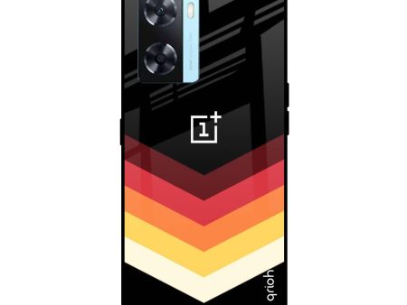 Abstract Arrow Pattern Glass Case For OnePlus Nord N20 SE For Sale