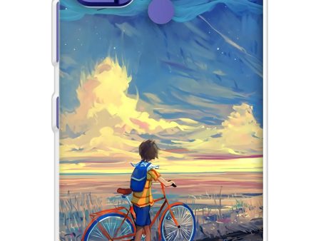 Riding Bicycle to Dreamland Soft Cover for Nokia C22 Discount