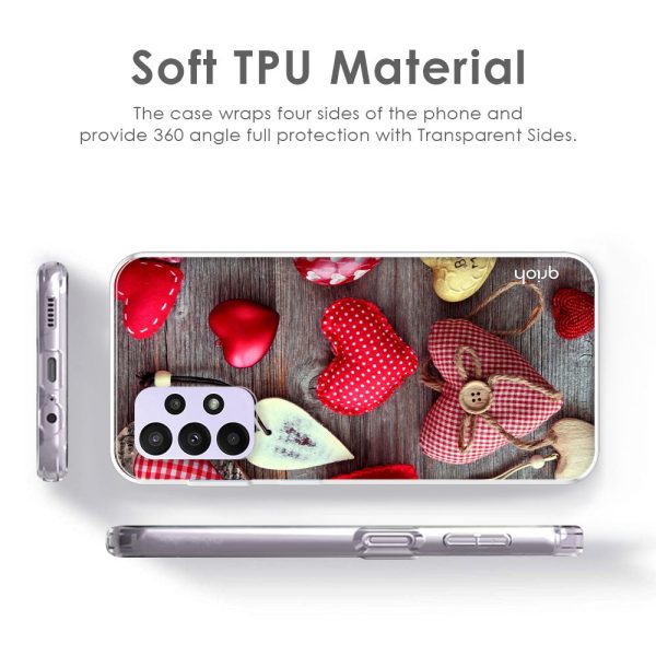 Valentine Hearts Soft Cover for Oppo F23 5G For Cheap