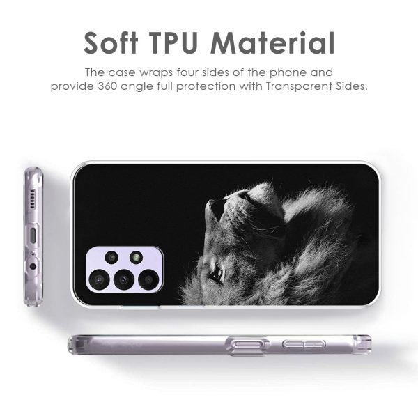 Lion Looking to Sky Soft Cover for Redmi 12C For Sale