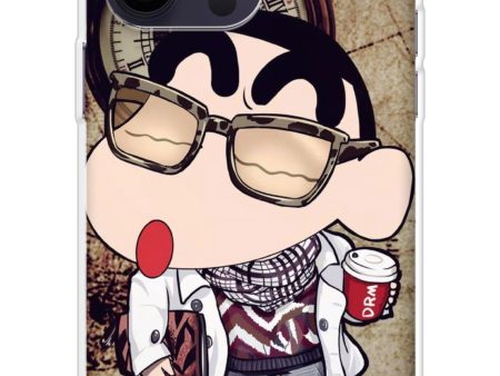 Nerdy Shinchan Soft Cover for iPhone 14 Pro Max Supply