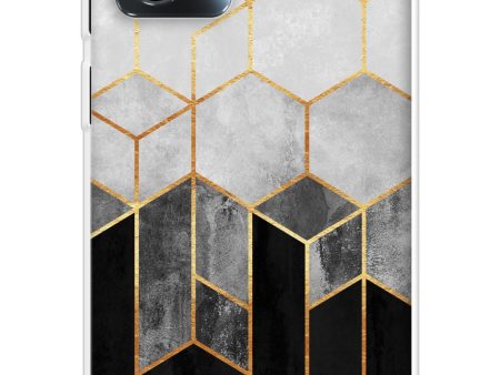 Hexagonal Pattern Soft Cover for Motorola Moto G13 Online