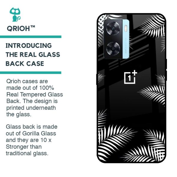 Zealand Fern Design Glass Case For OnePlus Nord N20 SE Fashion