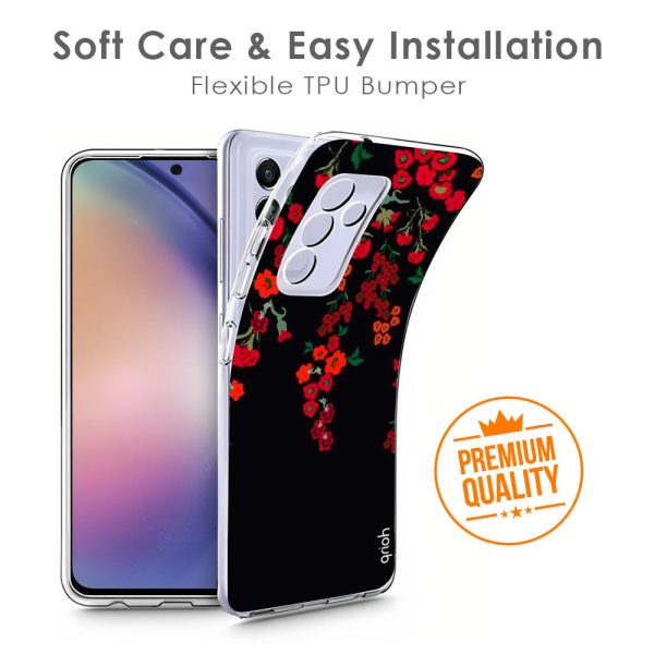 Floral Deco Soft Cover For iPhone 14 Pro Online now