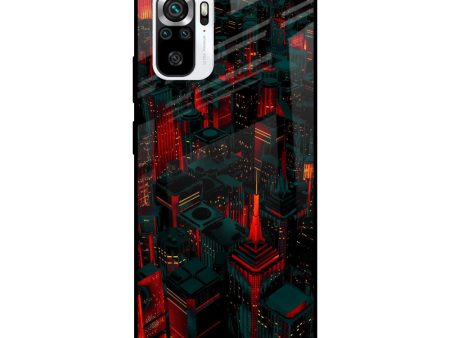 City Light Glass Case For Redmi Note 11 SE For Cheap