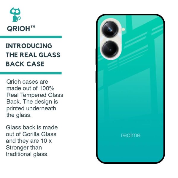 Cuba Blue Glass Case For Realme 10 Pro 5G Online