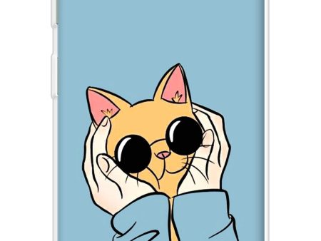 Attitude Cat Soft Cover for Samsung Galaxy F14 5G For Sale