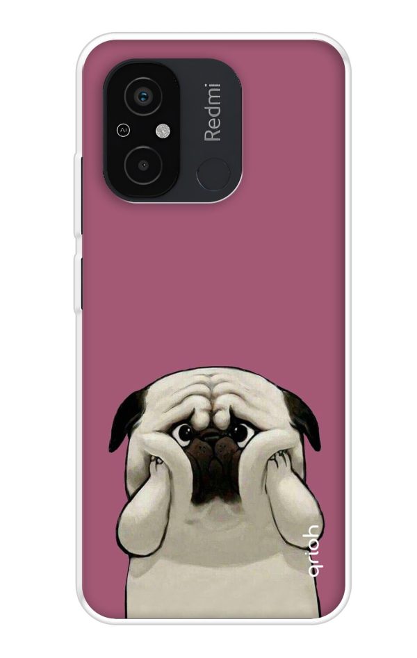 Chubby Dog Soft Cover for Redmi 12C on Sale