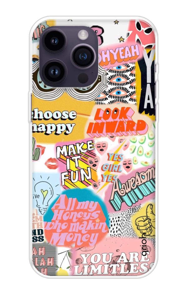 Make It Fun Soft Cover For iPhone 14 Pro Max Fashion