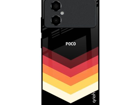 Abstract Arrow Pattern Glass Case For Poco M4 5G Supply