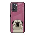 Funny Pug Face Glass Case For OnePlus Nord N20 SE on Sale