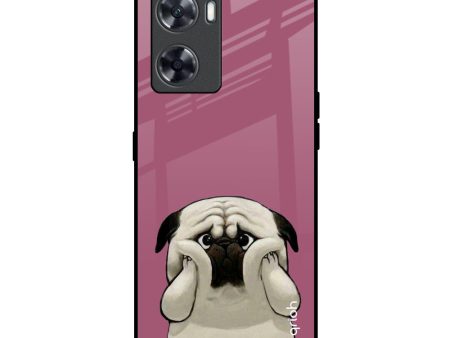 Funny Pug Face Glass Case For OnePlus Nord N20 SE on Sale