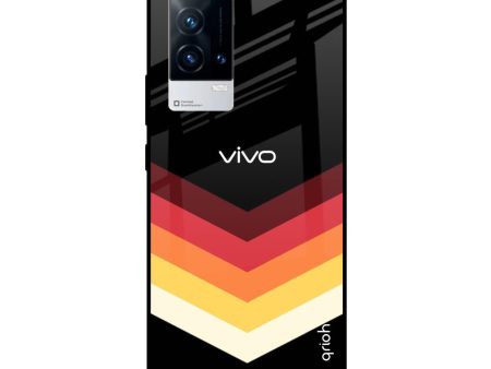 Abstract Arrow Pattern Glass Case For IQOO 9 5G Sale