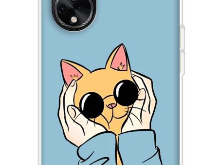 Attitude Cat Soft Cover for Oppo F23 5G Online