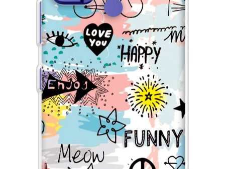 Happy Doodle Soft Cover for Nokia C22 For Sale