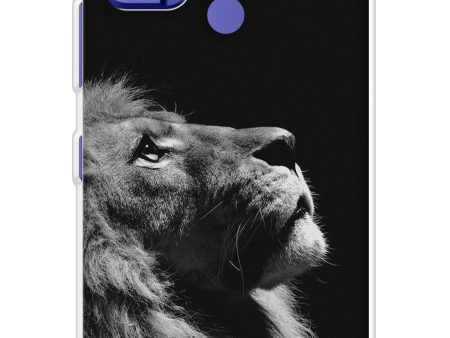 Lion Looking to Sky Soft Cover for Nokia C22 Supply