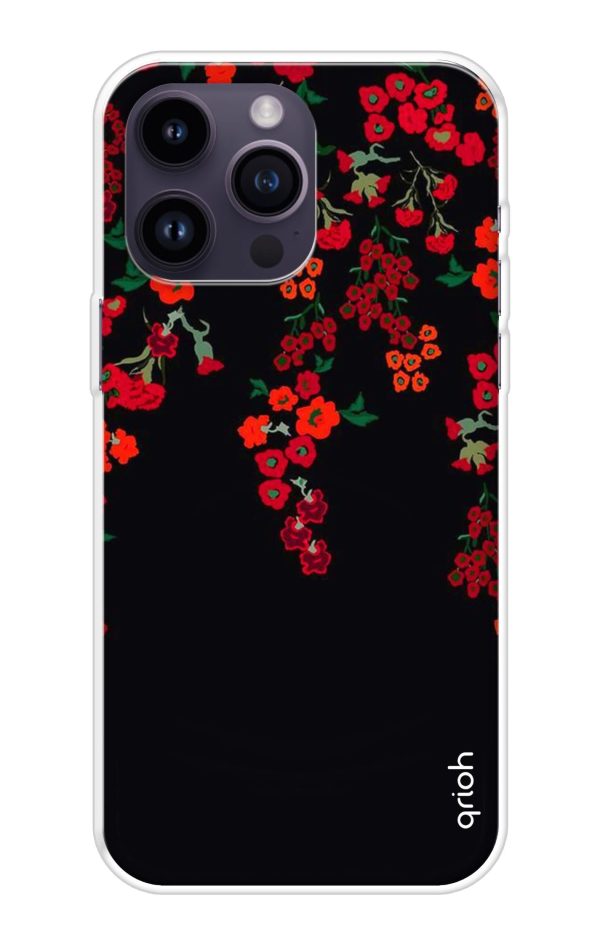 Floral Deco Soft Cover For iPhone 14 Pro Max For Sale