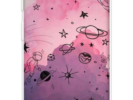 Space Doodles Art Soft Cover For Samsung Galaxy F14 5G For Discount