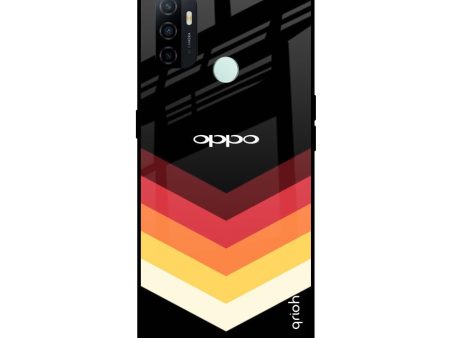 Abstract Arrow Pattern Glass Case For Oppo A33 For Cheap