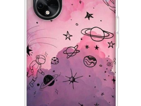 Space Doodles Art Soft Cover For Oppo F23 5G Online Hot Sale