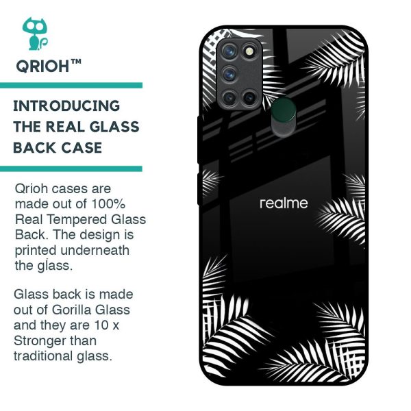 Zealand Fern Design Glass Case For Realme 7i For Sale