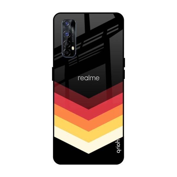 Abstract Arrow Pattern Glass Case For Realme 7 For Discount