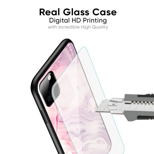 Diamond Pink Gradient Glass Case For Huawei P40 Pro For Sale